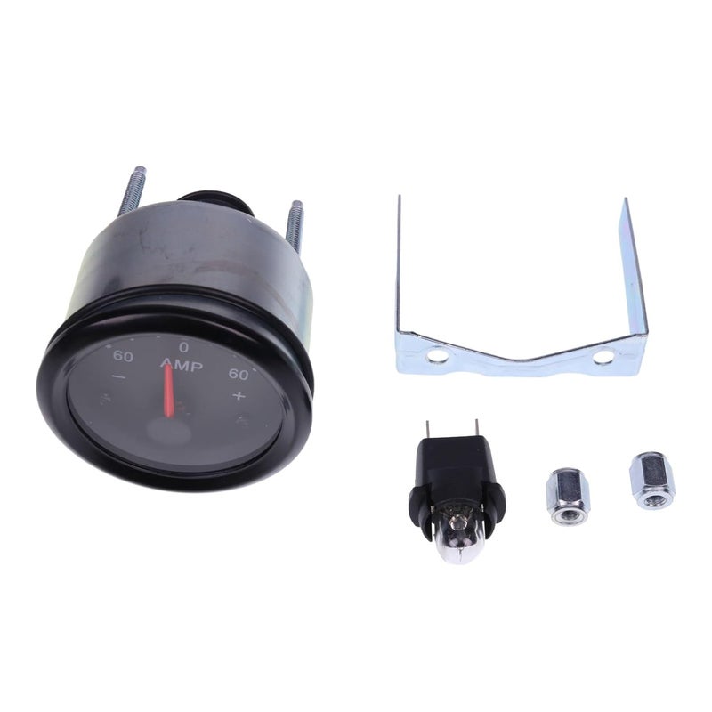 TCINDRR AMP Gauge, 60A, Ampere Current Gauge, VDO Type, 2"/52mm, VDO-60A - Image 3